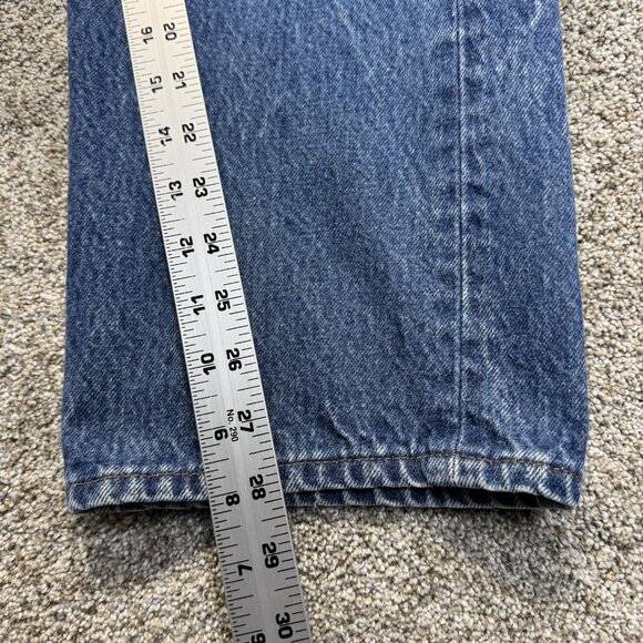 VTG Levis 501xx Jeans Mens 36x31 Blue Vintage 1990s Made in USA Denim Button Fly - Picture 9 of 11